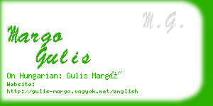 margo gulis business card